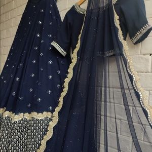 COPY - georgette fabric lehenga